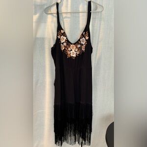 NWOT Idyllwind fueled by Miranda Lambert Strawberry Hill Fringe Dress
